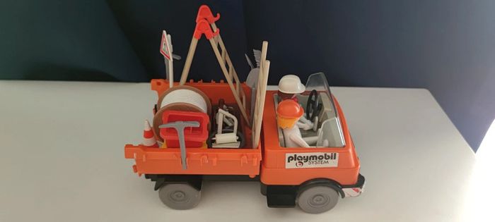 Playmobil Klicky N 3203 Camion de chantier vintage - photo numéro 3