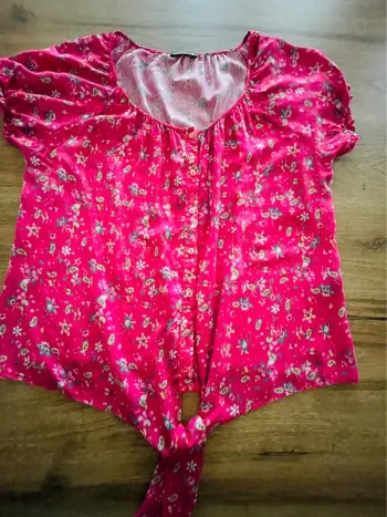 Blouse avec manches ballons Bréal