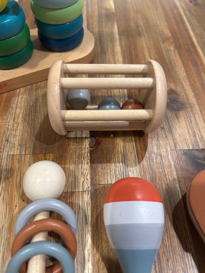 Coffret 5 instruments de musique en bois - photo numéro 2