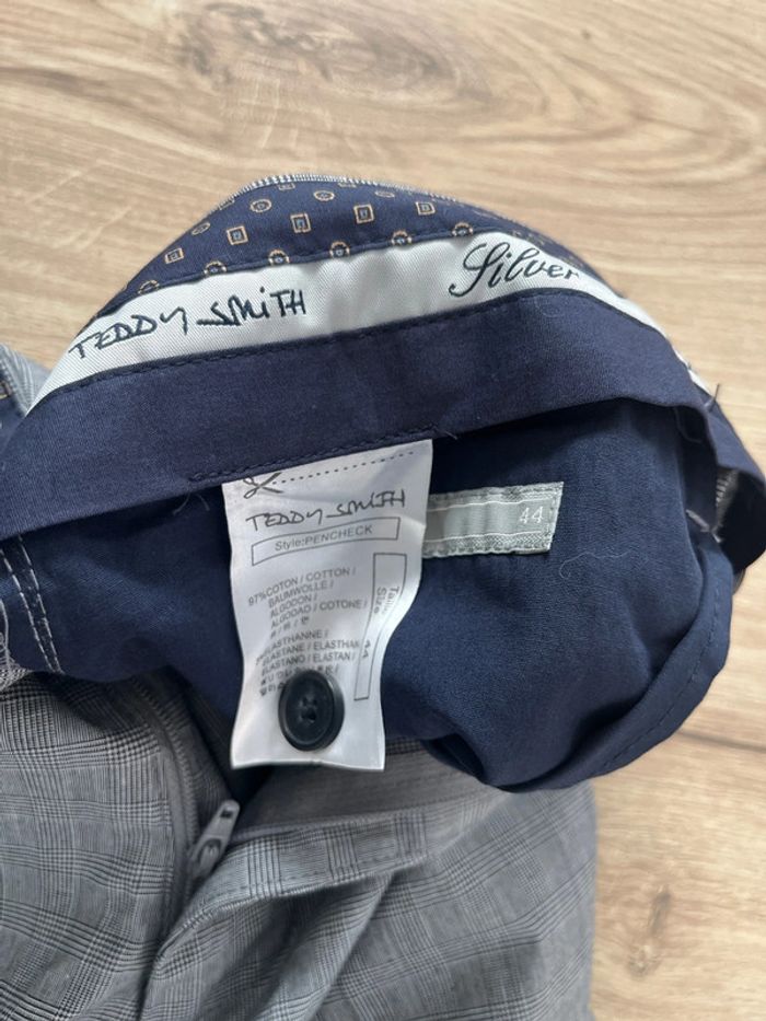 Pantalon Teddy Smith neuf taille 44 jamais porté gris - photo numéro 6