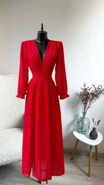 Superbe robe rouge