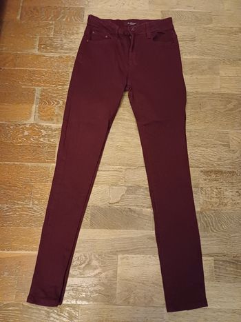 Pantalon bordeau taille 36