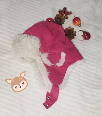 Du Pareil au Même Chapka Fille 6-12 mois NEUVE 