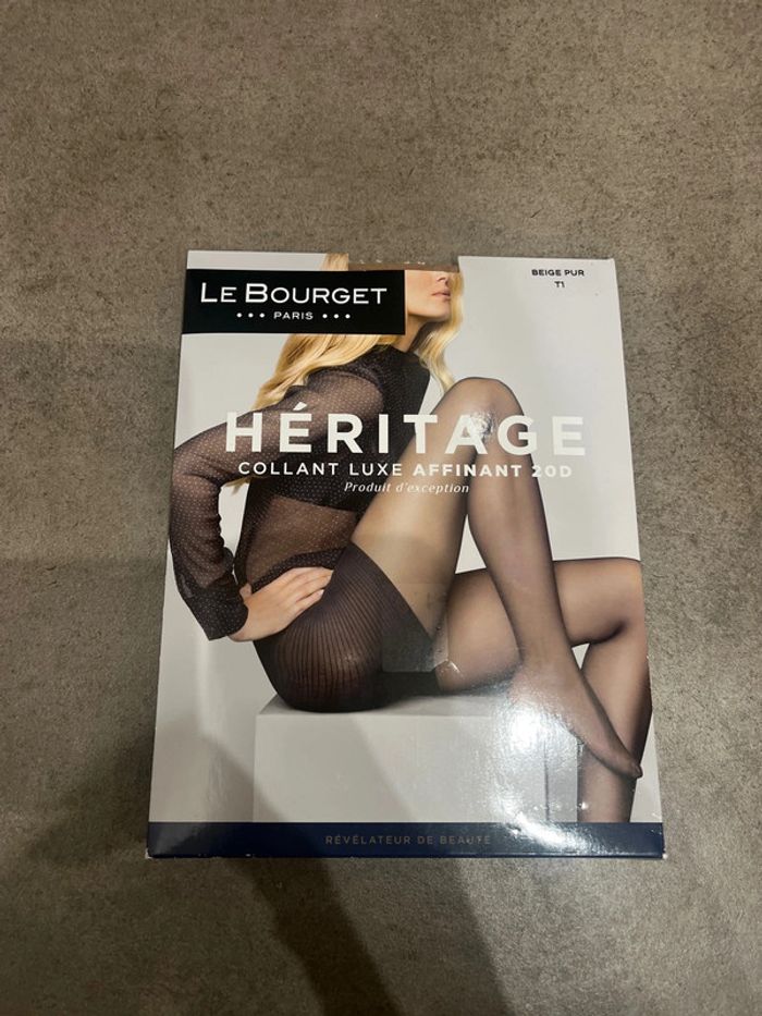 Collant luxe affinant 20D Héritage Le Bourget Paris neuf 🤍