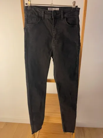 Jeans noir Bershka