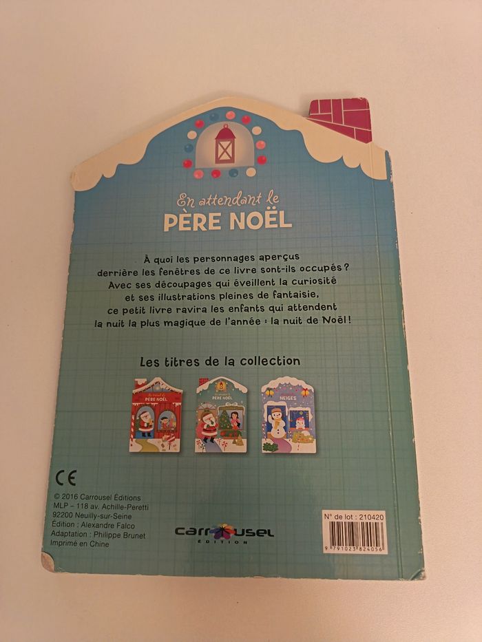 Livre En attendant le Père Noël - photo numéro 2