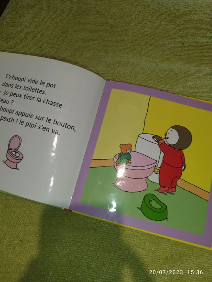 Livre "T'choupi va sur le pot" - photo numéro 3