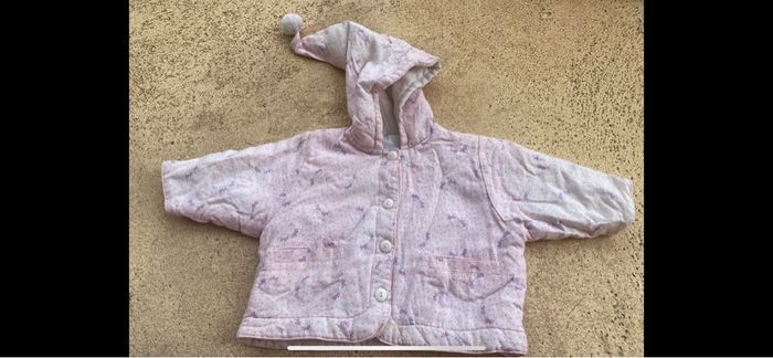 Blouson doudoune Prénatal avec capuche pompon