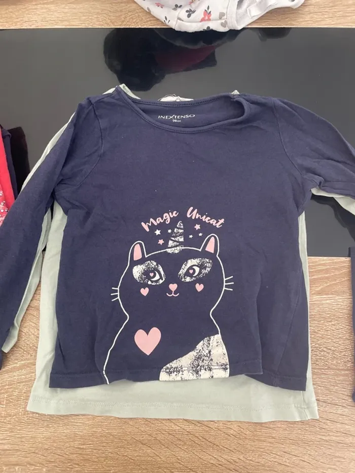 Lot t-shirt manches longues - photo numéro 3