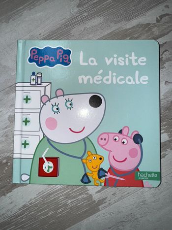 Livre peppa la visite médicale