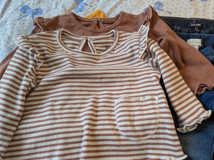 Lot Robe legging hauts . 1 et 3 mois Kiabi et la redoute - photo numéro 5
