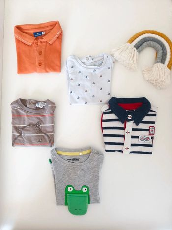 Lot tee shirts garçon