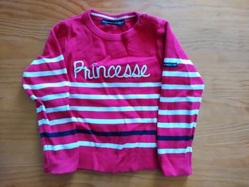 Pull fille 4 ans Weekend à la mer