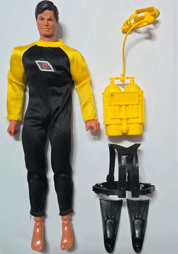 Figurine big jim - plongeur