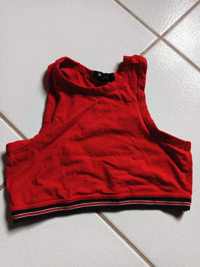 Brassière femme rouge Jennyfer