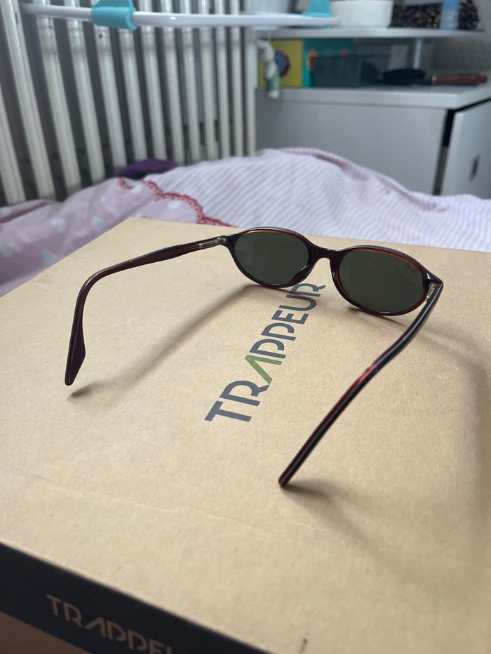 lunette de soleil noir/marron - photo numéro 3
