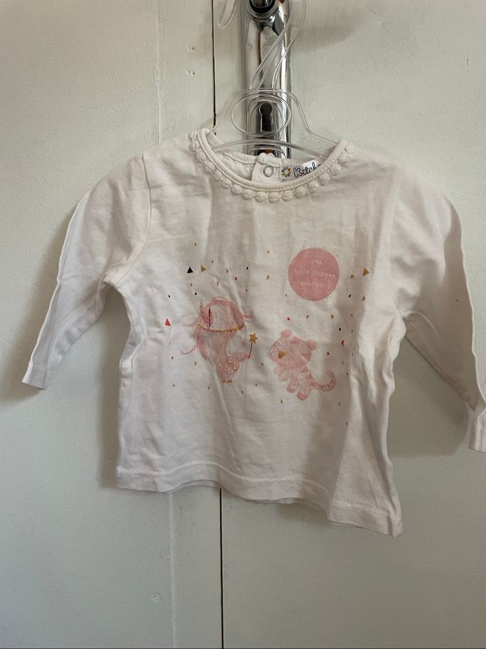 T-shirt manches longues bébé - photo numéro 4
