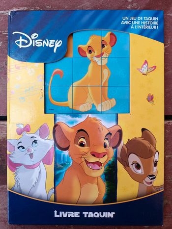 Puzzle et livres Disney
