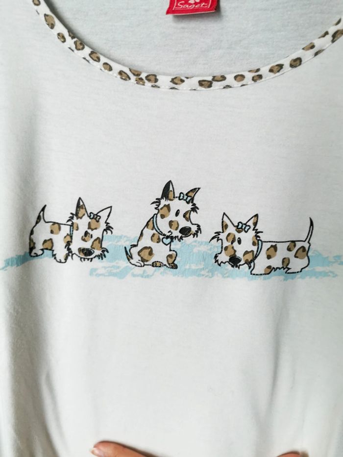 Haut & bas de pyjama chien - photo numéro 5