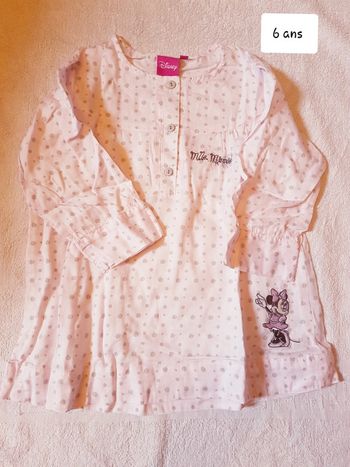 Tunique Disney 6 ans