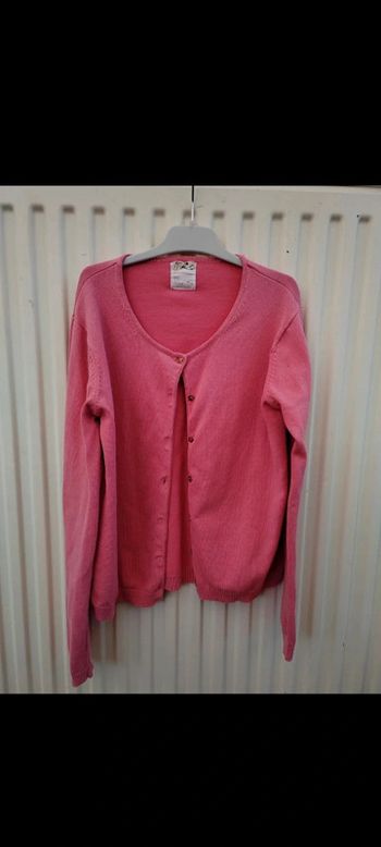 🩷Gilet rose 11 12 Zara