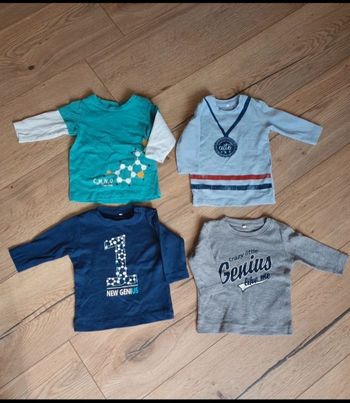 Lot tee-shirts manches longues