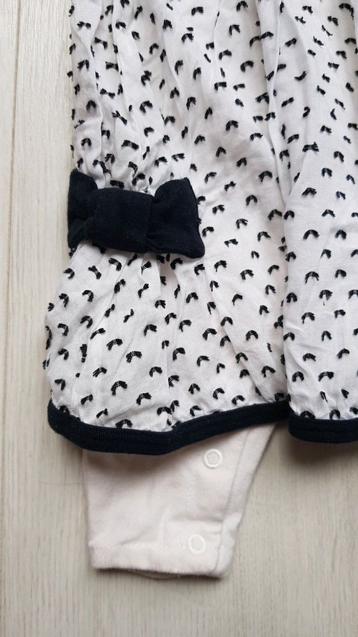 Ensemble combinaison fille 1mois jean Bourget - photo numéro 2