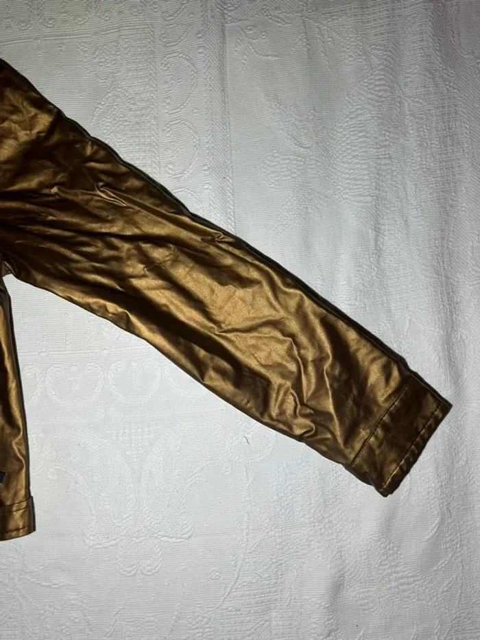 Veste vintage dorée x plains - photo numéro 3