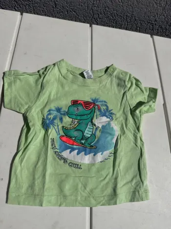 T shirt dinosaure 80 cm 12 mois