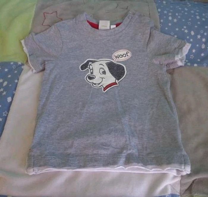 T-shirt Disney 101 dalmatiens 9 mois