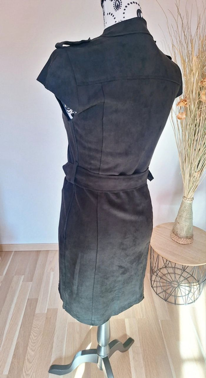 Sublime! Élégante robe en peau de pêche taille 36 neuve - photo numéro 6