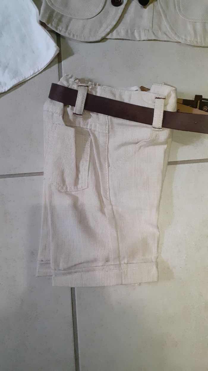Ensemble bébé garçon beige - photo numéro 4