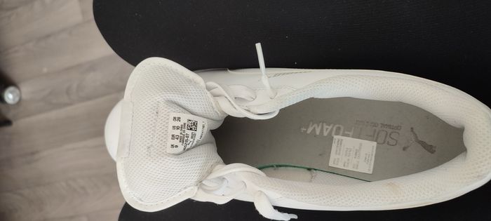 Baskets Puma blanches unie - Taille 43 - photo numéro 9