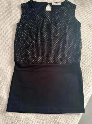 Robe cache cache noir