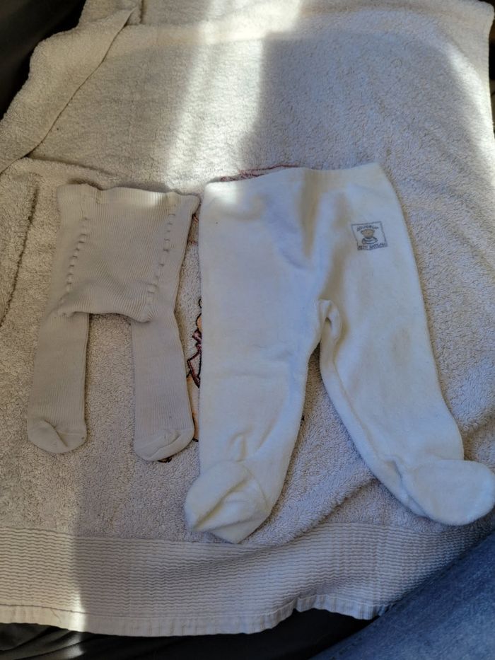 Lot de 4 pantalons plus 1 collant - photo numéro 2