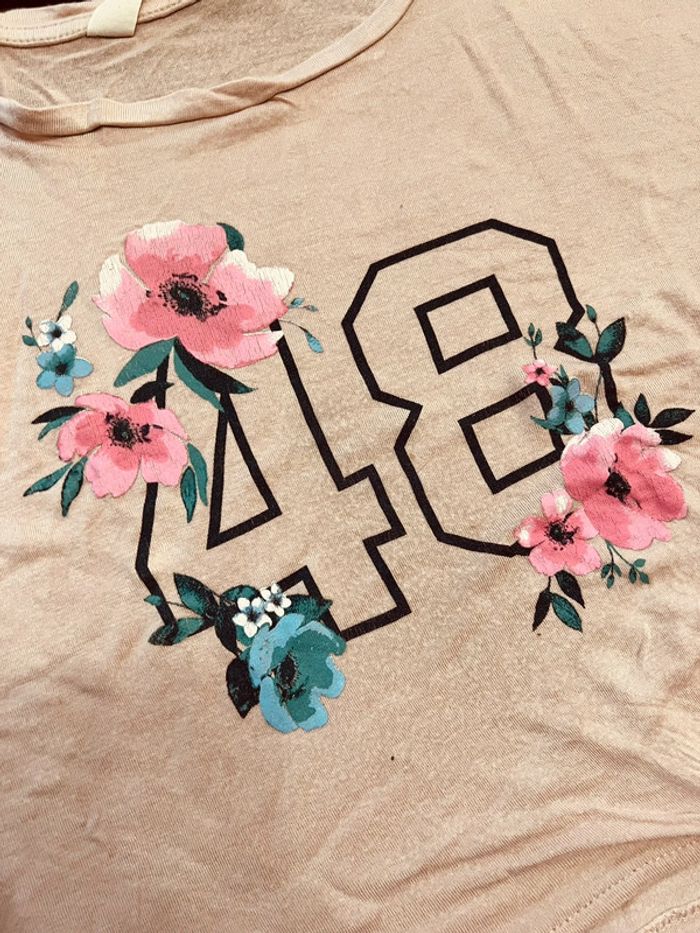 Crop top h&M avec noeud noue à la taille - photo numéro 2