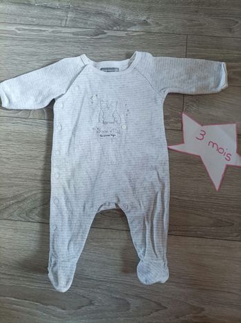 Pyjama 3 mois mon 1er major