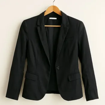 Blazer noir Promod – Taille XL – Élégance & confort au rendez-vous 🖤