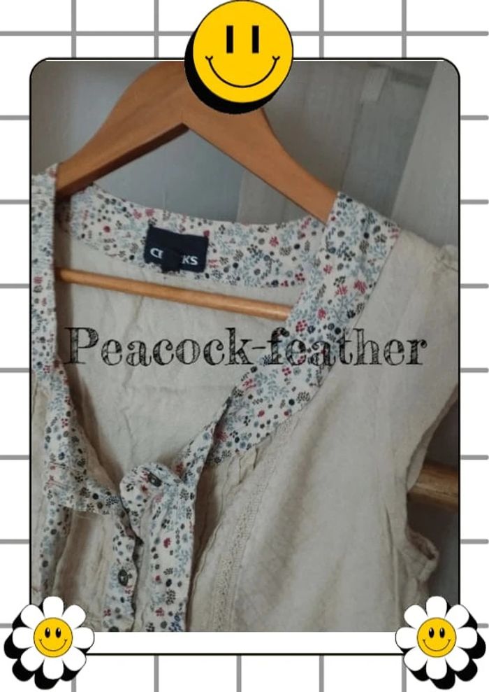 Blouse beige neuve 36 creeks - photo numéro 2