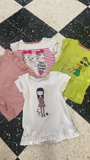 Lot de 4 t shirt