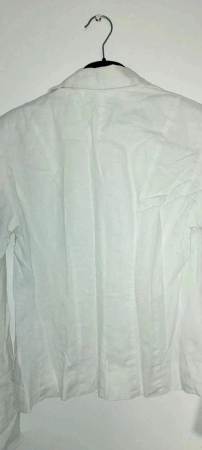 Veste tailleur blanche - photo numéro 8