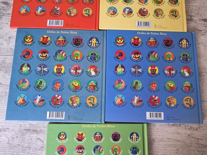 Lot de 7 albums d'Antoon krings collection drôles de petites bêtes - photo numéro 8