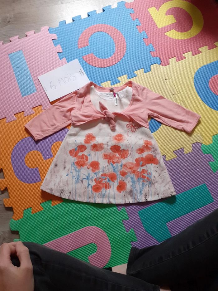 Ensemble fille 6 mois