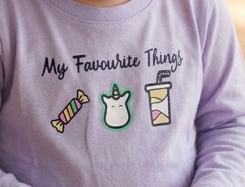 T-shirt licorne et gourmandises Tex – 4-5 ans