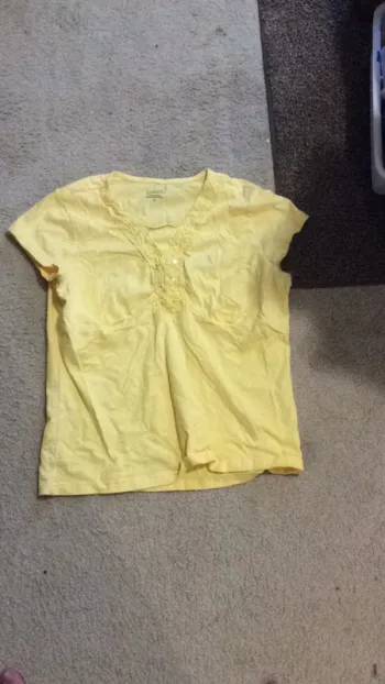 Classic elements yellow tee large