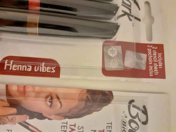 Lot de stylos pour tatouages temporaires - photo numéro 3