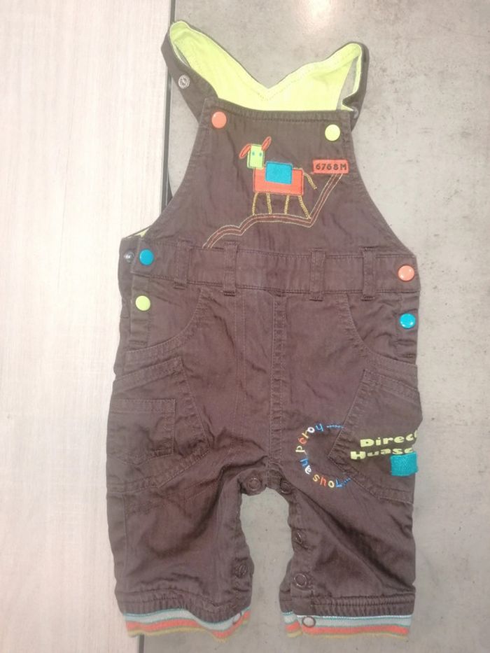 Salopette marron / orchestra / 3mois- 62 cm