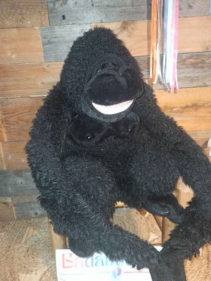 Peluche gros gorille jemini vintage BE - photo numéro 2