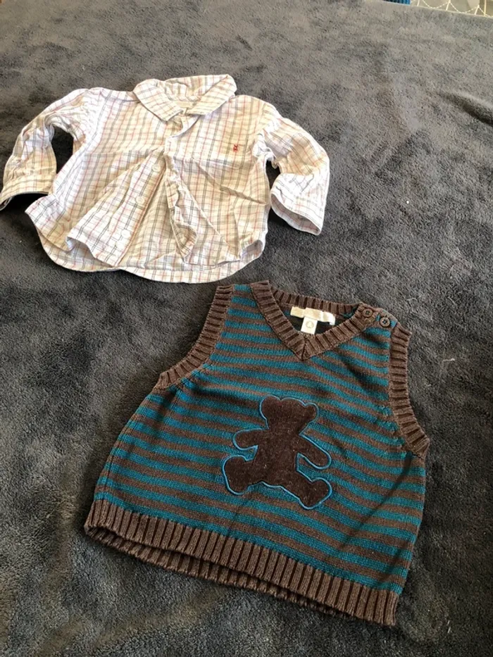 Lot vêtements bébé garçon 12 mois - photo numéro 4