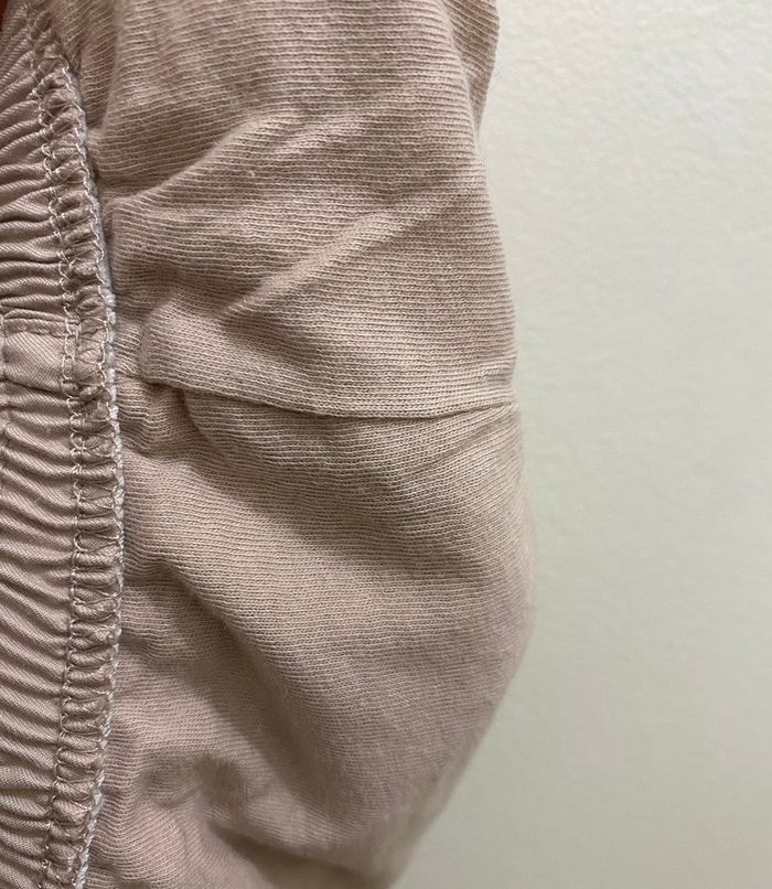Pantalon beige sable souple doublé bébé mixte garçon fille taille 12 mois - photo numéro 8